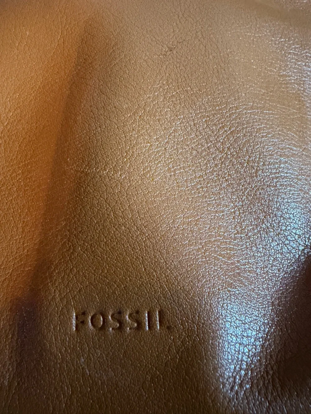 Fossil Camilla Convertible Backpack in Cognac Leather - Picture 5 of 9